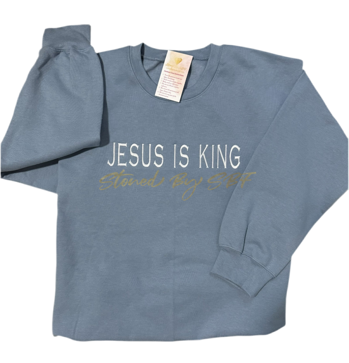 Jesus Is King - Embroidery